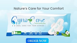 gynocare herbal sanitary pads [upl. by Aunson]