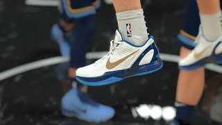 NBA 2K21 Shoe Creator  Nike Kobe 6 quotMavs Finalsquot [upl. by Paschasia]