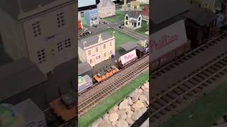 Choo Choo here comes the mini train around Paoli town 🚉🚂 youtubeshorts shorts up train mini [upl. by Ardnazxela]