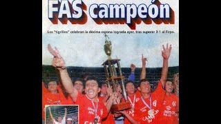 FAS campeón 1994  1995 fútbol de El Salvador [upl. by Aihcsrop]