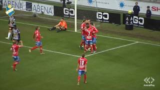 Highlights Öster  Landskrona BoIS 50 [upl. by Akener]