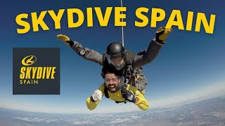 SKYDIVING IN SPAIN  ZINDAGI NA MILEGI DOBARA [upl. by Euphemiah]