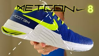 Nike Metcon 8 review  100 day 100 workouts review  the ultimate nike metcon 8 reviews [upl. by Atsirhc]