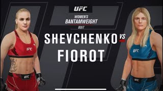 Valentina Shevshenko vs Manon Fiorot Ufc [upl. by Lorie]