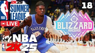 Albert Ellis Debuts in a Summer League LIVESTREAM NBA 2K25 Expansion Draft Only Franchise [upl. by Ecirtnahs162]