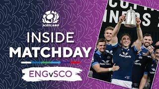 How Scotlands Calcutta Cup Victory UnfoldedBehind the Scenes at Twickenham  Inside Matchday [upl. by Church]