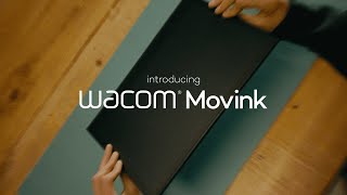 Wacom Movink  Wacoms first OLED pen display [upl. by Dumanian32]