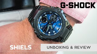 GShock GSTB400BD1A2 GSteel  Unboxing amp Quick Look [upl. by Eymaj]