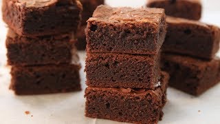 Easy Nutella Brownies Recipe [upl. by Ylahtan]