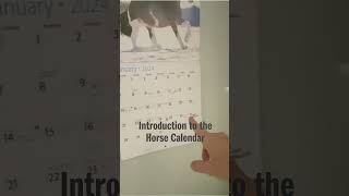 Introduction to the Horse Calendar [upl. by Gnues]