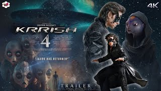 KRRISH 4 Jaadu Returns  Trailer  Hrithik Roshan  Bobby Deol  Tiger Shroff Amitabh B  In 2025 [upl. by Hamilah]