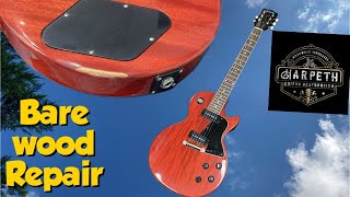 Finish Repair Cherry Red Gibson [upl. by Ynavoj]