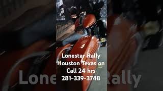 Lonestar Rally 24 hr call 2813393748 harleygarage harleylife harleygarage motorcycle [upl. by Kho510]