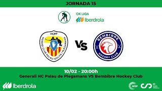 OKLigaIberdrola  Generali HC Palau de Plegamans  Bembibre HC 15ª jornada [upl. by Balf]