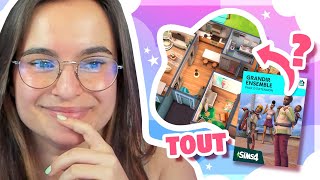 ☾ Poser TOUS les objets de grandir ensemble dans UNE seule maison  😫  Challenge  Sims 4 ☽ [upl. by Rebmyk]