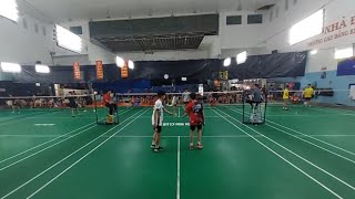 Badminton Open Cup WinMin 2024 Nguyen Chuong Thanh Hau Meets Cong MinhTruong Dat Vu Lien [upl. by Hepzi332]