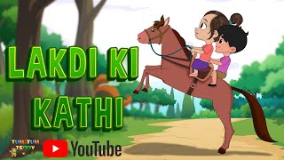 Lakdi Ki Kathi  Hindi Rhymes for Kids  tumtumteddy [upl. by Nevs425]