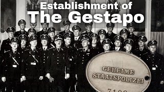 26th April 1933 The Gestapo secret police established by Hermann Göring in Nazi Germany [upl. by Wendie]