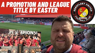 Ebbsfleet Utd are champions [upl. by Acinomahs72]