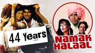 Namak Halaal Movie 44 Years Completed  Amitabh Bacchan Superhit Film Namak Halaal amithabbachan [upl. by Coumas]