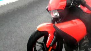 MCN Test Buell 1125CR Cafe Racer first ride [upl. by Navanod]