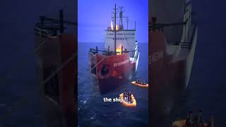 Ship Crew Frozen in Terror 😱 shorts youtubeshorts [upl. by Allsopp]