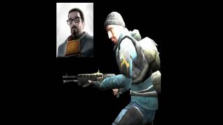 HL2 RIP Freeman Hidden Sound Scene [upl. by Latoniah]