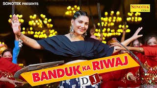 Remix Bandook Ka Riwaaz  Sapna Chaudhary  Abhay Baisla  Raj Mawar  New Haryanvi Dj Songs 2022 [upl. by Milena]