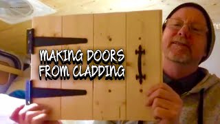 how to make wooden cupboard doors campervan conversion [upl. by Aisined]