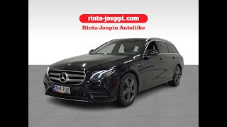 MercedesBenz E 220 d 4Matic T A Business AMGWebasto IlmaAlusta Le [upl. by Narhet82]