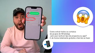 Como EXTRAIR contatos de Grupos de WhatsApp Grátis s sistemaapp Atrair mas leads [upl. by Steady]