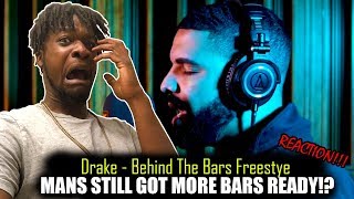 Drake  Behind Barz  Link Up TV Kanye West Di REACTION [upl. by Ahsiner]