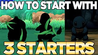 How to Get 3 Starters in Pokemon Ultra Sun amp Moon  Austin John Plays [upl. by Shelman]