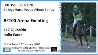 BE100 Arena Eventing India Eaton and Quinaldo [upl. by Lzeil]