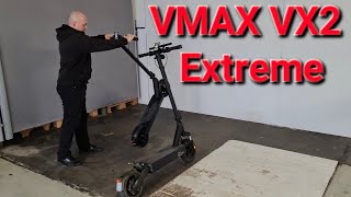 VMAX VX2 Extreme Unboxing Beschleunigung und Probefahrt Steigung [upl. by Ole]