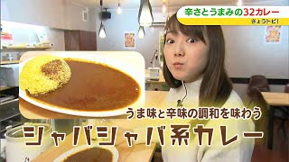 種類はシャバシャバ系「３２カレー」のみ！２０種類以上のトッピングでバリエーションを楽しもう！｜きょうトピ！（2024年1月22日放送） [upl. by Eiddet538]