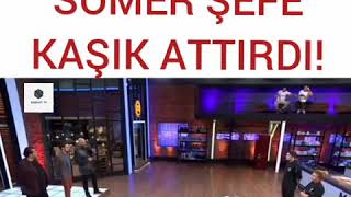 MasterChef Emir  Somer şefe kaşık attırdı 👏 [upl. by Niggem]