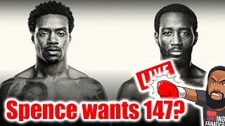 Boxing Fanatico Live Ep60 Errol Spence wants Terence Crawford at 147 Whats going on [upl. by Gustaf234]