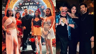 Rithvik Dhanjani Krystle Dsouza Anjali Anand amp more sport their Halloween l Check out Party Photos [upl. by Maddy97]