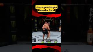 petarung dengan jurus gendong berhasil membuat musuhnya pingsan mma ufc [upl. by Lee]