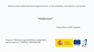 Paula Olmos “Holismos” [upl. by Gnolb]