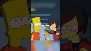 Bart was trapped 😱😨 simpsons shorts [upl. by Hakvir]