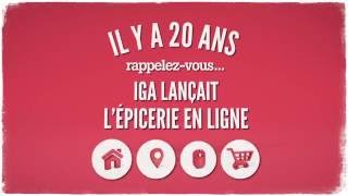 Lépicerie en ligne de IGA a 20 ans [upl. by Cathrine]