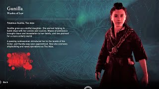 Assassins Creed Valhalla The Adze Gunilla Warden of Law Location [upl. by Adrahs]