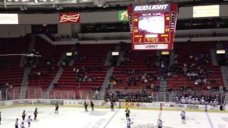 False alarm at Resch Center during Gamblers game [upl. by Able]