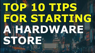 How to Start a Hardware store Business  Free Hardware store Business Plan Template Included [upl. by Horvitz]