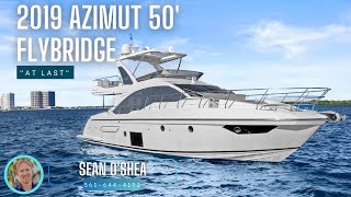 2019 Azimut 50 Flybridge quotAt Lastquot 1150000 [upl. by Strohl995]