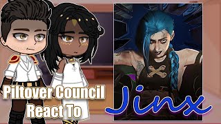 Arcane Piltover Council React to Jinx Season 2 Gacha Club  Full Video [upl. by Areit]