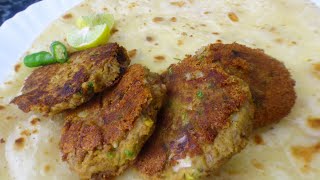 बिना मटन के शामी कबाब बनाया और साथ ही खिले खिले लच्छा पराठा। Veg Shaami kabab with Laccha Paratha [upl. by Euphemiah]