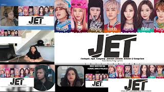 SMTOWN  JET Eunhyuk Hyo Taeyong Jaemin Giselle Winter SungchanREACTION MASHUP [upl. by Nnylatsyrk]